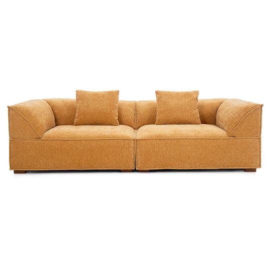 Dimos Sofa Three Seater Yellow - JN2521-3S 4028