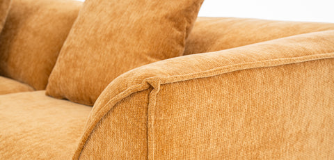 Dimos Sofa Three Seater Yellow - JN2521-3S