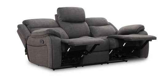 Sofa Three Seater with Manual Function GRAY - RR5482BF 6720