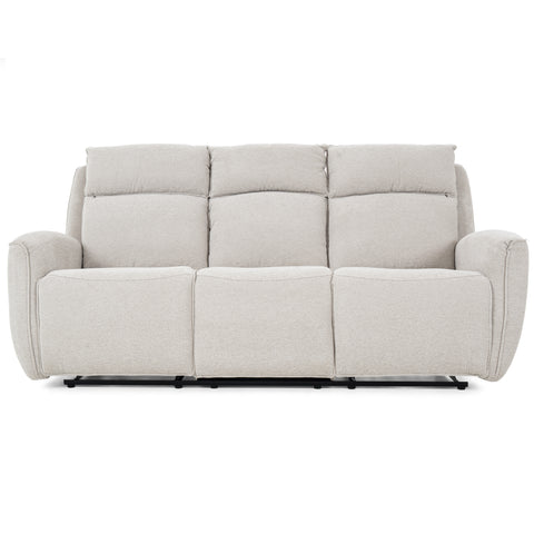 Sofa Three Seater with Manual Function WHITE - RR5602AF