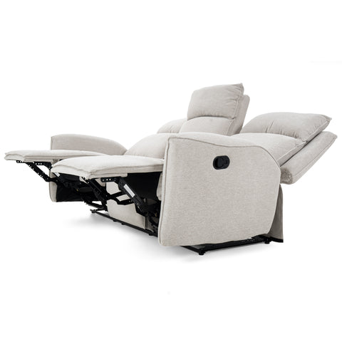 Sofa Three Seater with Manual Function WHITE - RR5602AF