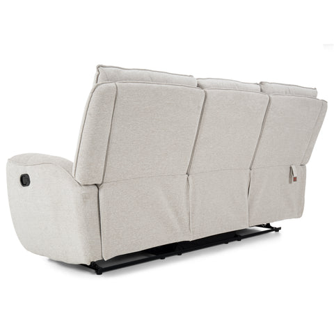 Sofa Three Seater with Manual Function WHITE - RR5602AF