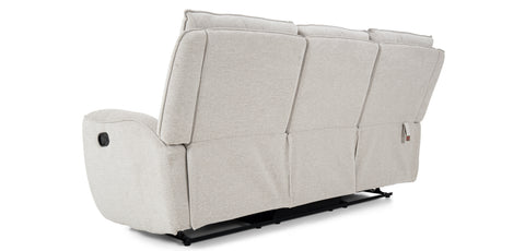 Sofa Three Seater with Manual Function WHITE - RR5602AF